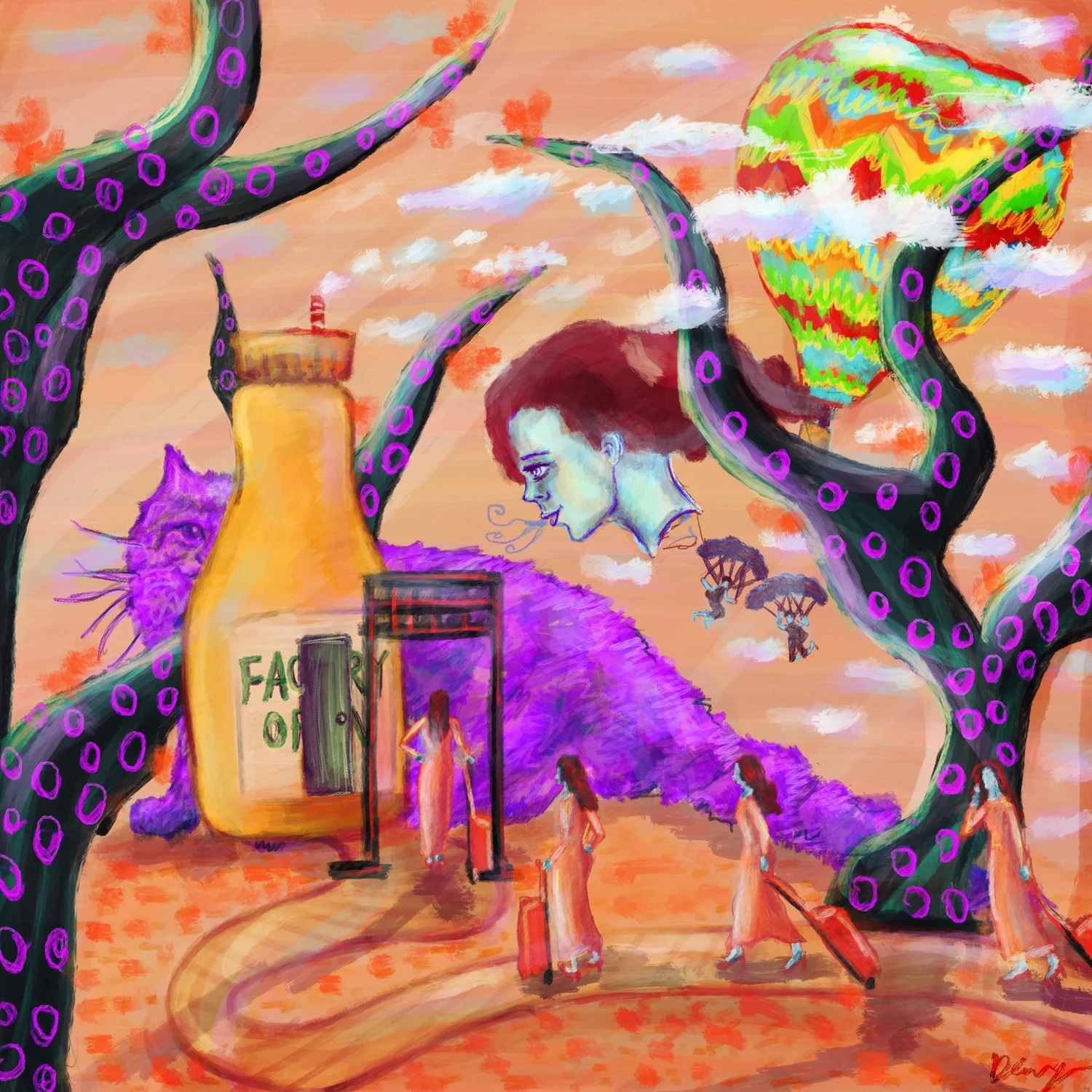 Artwork by Da Eun
