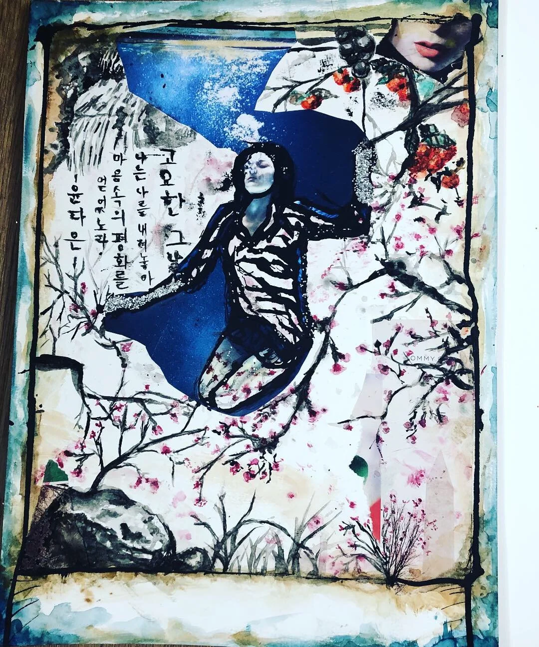 A moment from Da Eun's travels