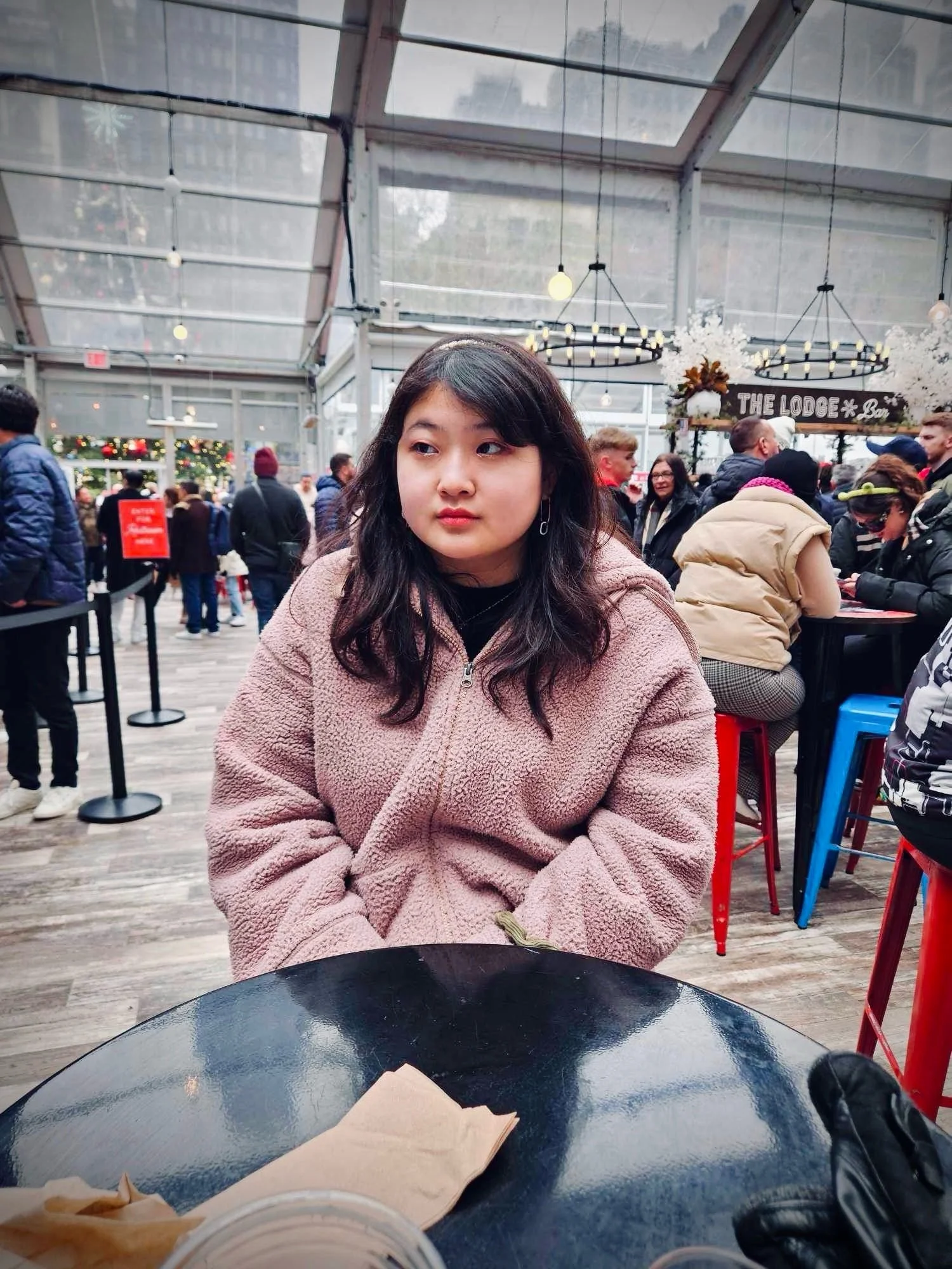 Da Eun outdoors