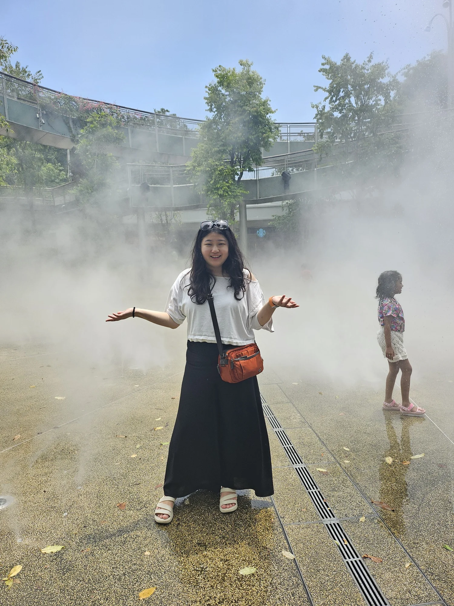 Da Eun enjoying a day out